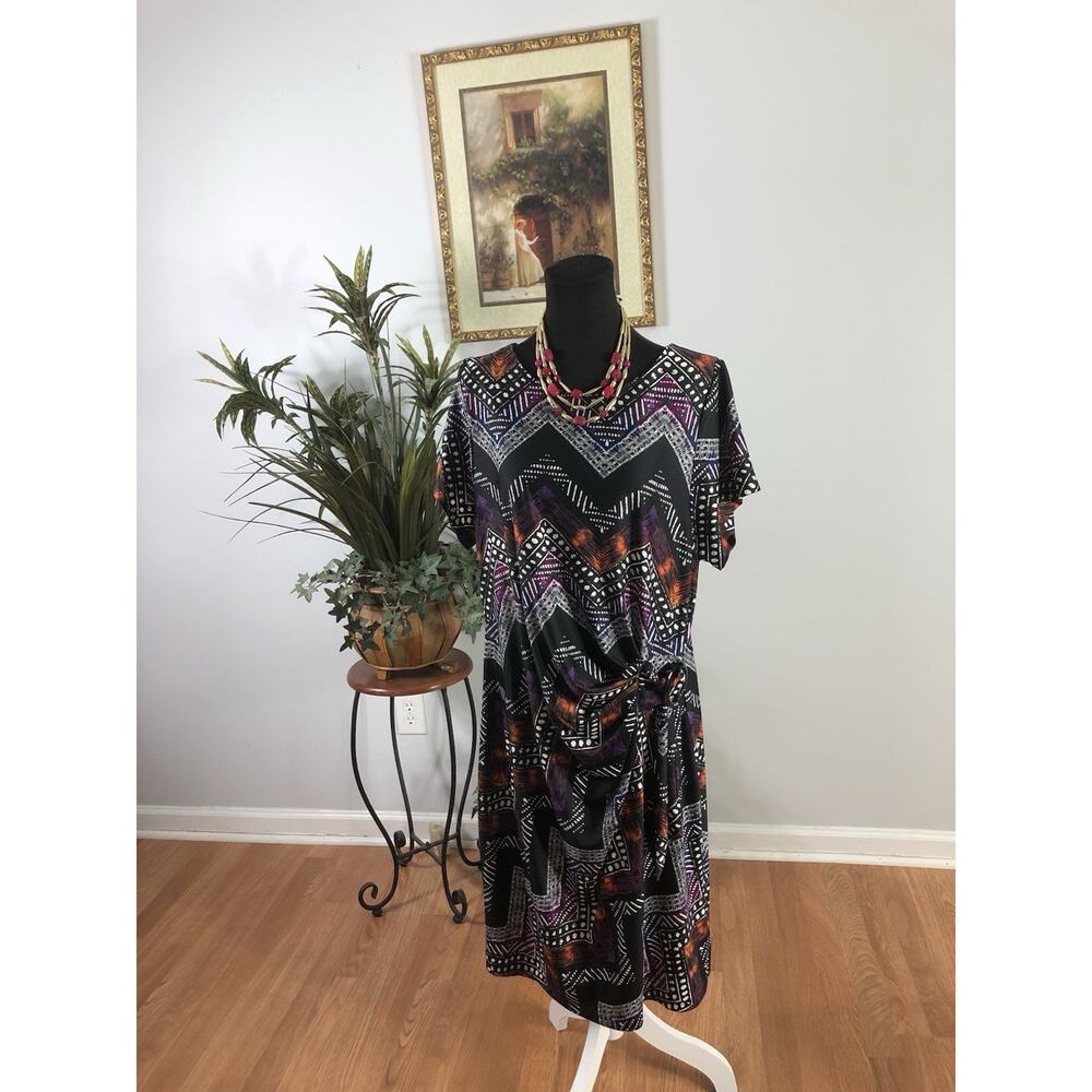 Shelby & Palmer Women Dress Plus 2X Whimsigoth Sleeveless Fairy Core Mob Wife